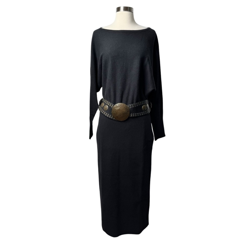Banana Republic Dolman Sleeve Ribbed Midi/Maxi Dress NWT M